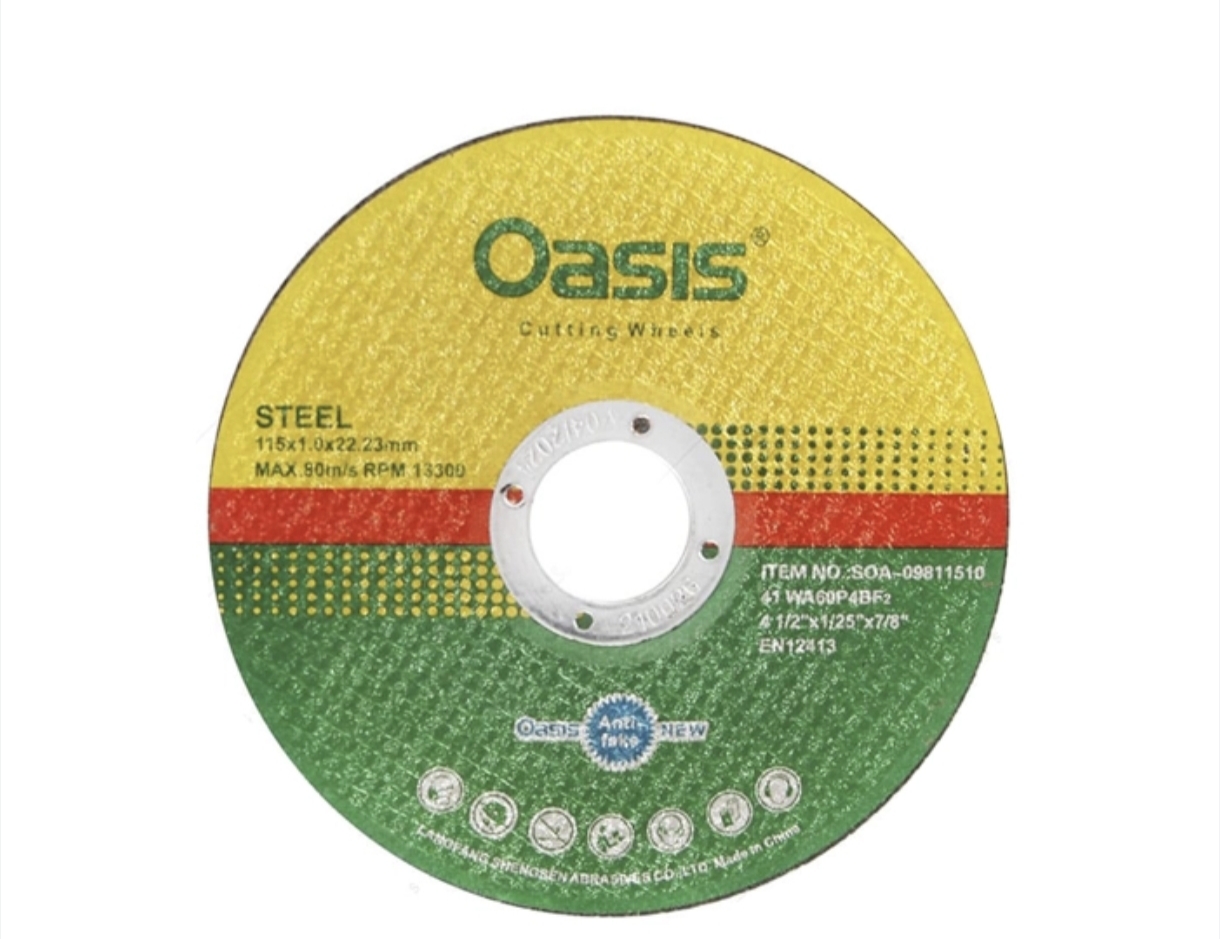 استیل بر 115میلیمتر برند oasis