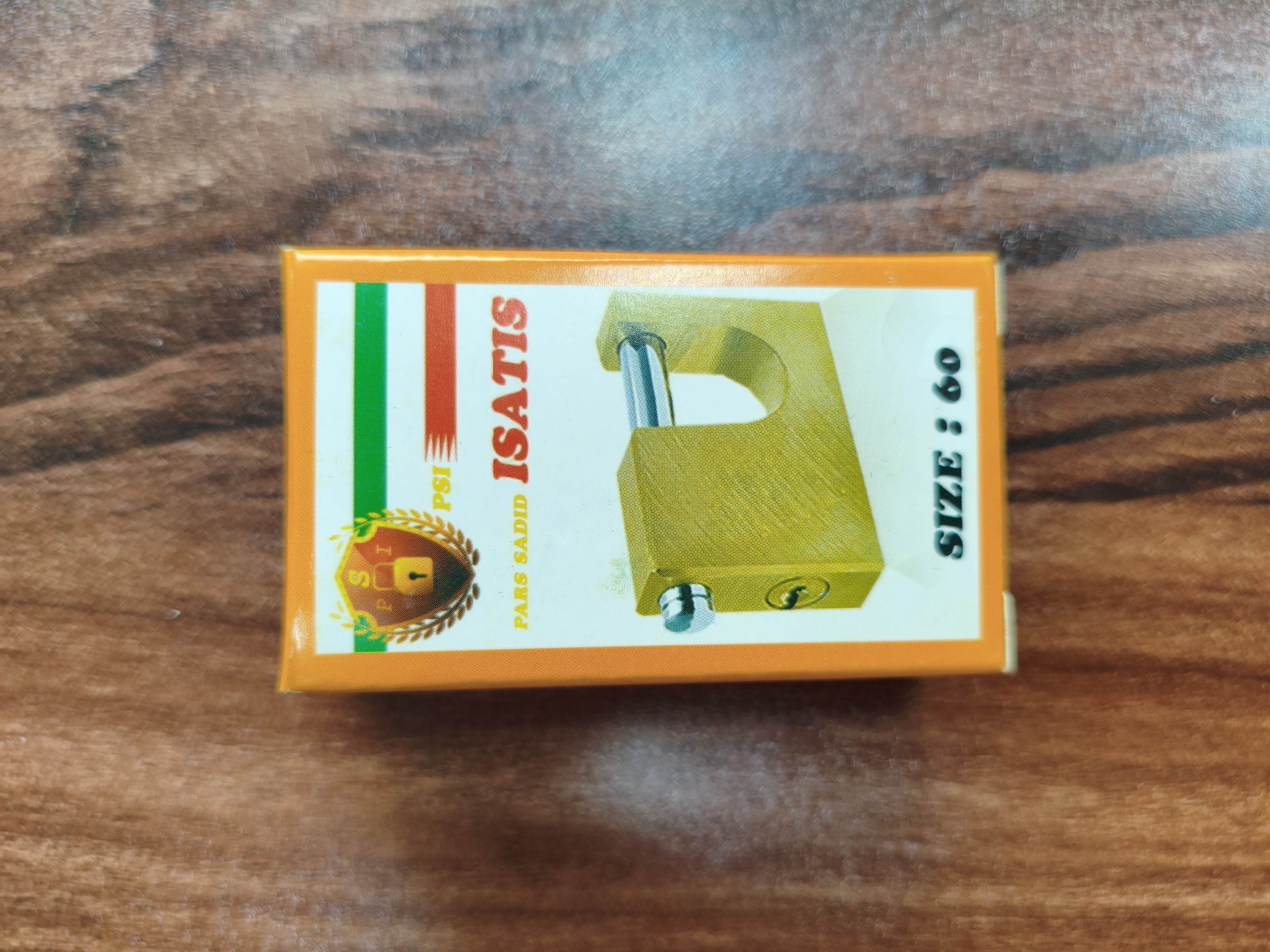قفل کتابی  برندISATIS سایز 60